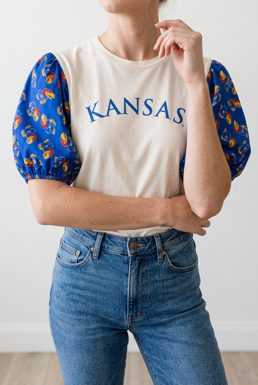 KU Jayhawks Classy Long Puff