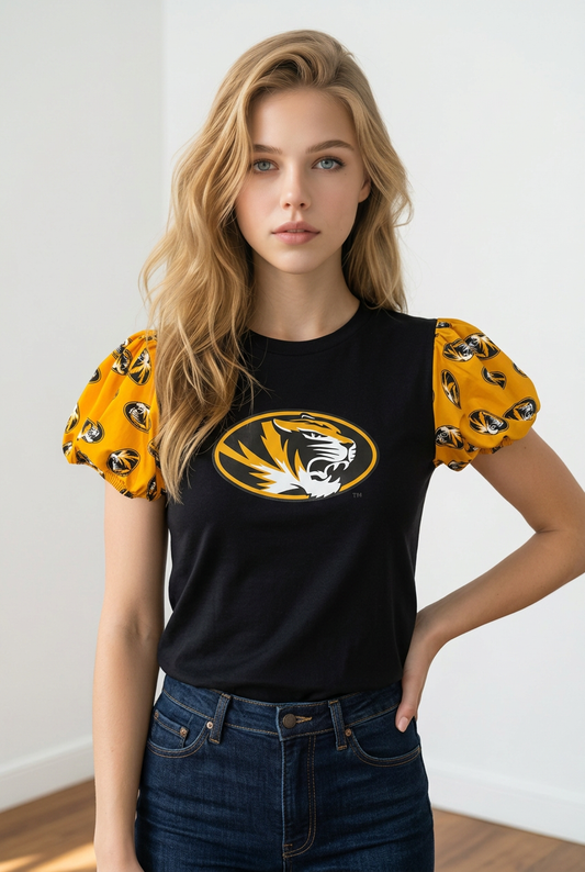 Mizzou Tiger Pride Puff Tee
