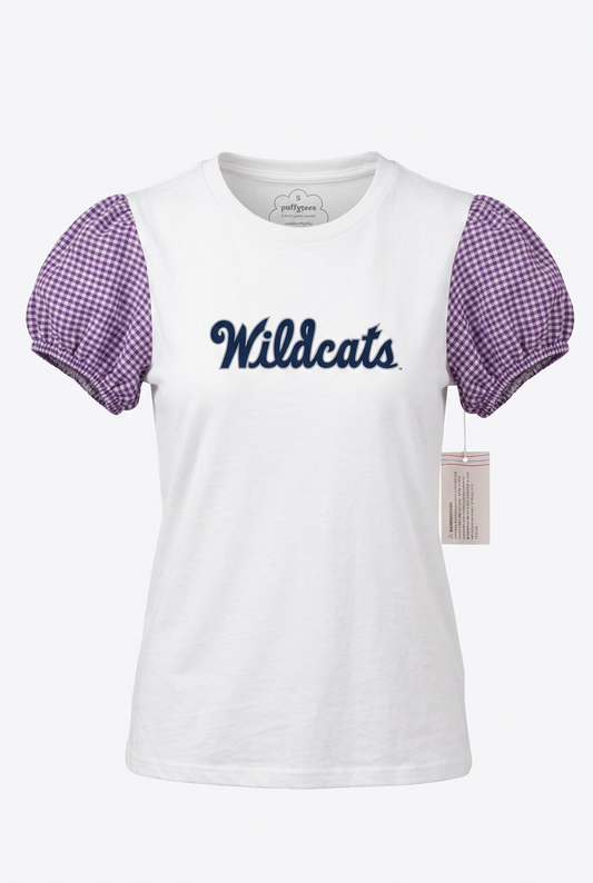K-State Wildcats Classic Gingham Short Puff